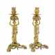 THE ARUNDELL OF WARDOUR `FLORA` CANDLESTICKS
A PAIR OF GEORGE III SILVER-GILT CANDLESTICKS - photo 1