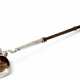 A GEORGE II SILVER TODDY LADLE - photo 1