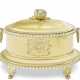 A GEORGE III SILVER-GILT BUTTER DISH AND COVER - photo 1