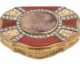 A GEORGE II JEWELLED GOLD AND HARDSTONE SNUFF-BOX - фото 1