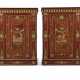 A PAIR OF REGENCE ORMOLU-MOUNTED AMARANTH AND TULIPWOOD ARMOIRES - Foto 1