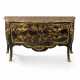 A LOUIS XV ORMOLU-MOUNTED CHINESE LACQUER AND BLACK JAPANNED COMMODE - photo 1
