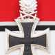 1957: Ritterkreuz des Eisernen Kreuzes, mit Eichenlaub und Schwertern. - фото 1