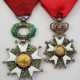 Frankreich: Orden der Ehrenlegion, 8.und 9. Modell, Ritterkreuz bzw. Reduktion. - Foto 1