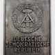 DDR: Grenzschild. - Foto 1