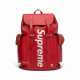 A LIMITED EDITION RED & WHITE EPI LEATHER CHRISTOPHER BACKPACK WITH SILVER HARDWARE BY SUPREME - photo 1