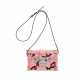 A LIMITED EDITION PINK EPI LEATHER CHAIN FLOWER PRINT PETITE MALLE WITH SILVER HARDWARE - фото 1