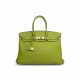 A VERT ANIS TOGO LEATHER BIRKIN 35 WITH PALLADIUM HARDWARE - фото 1