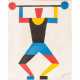SUPREMATIST COMPOSITION "The Weightlifter - Foto 1
