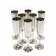 ROBBE & BERKING, "8 champagne goblets", 925 silver. - фото 1