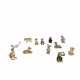 HUTSCHENREUTHER 12-piece set of miniature figures "Little Friends", 20th century. - фото 1