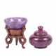 2 miniature vessels made of precious stone. CHINA: - фото 1