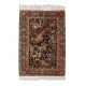 Oriental carpet with silk. GHOM/PERSIA, mid-20th century, ca. 185x130 cm. - photo 1