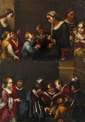 Pair Of Baroque Images Of Pair Of Baroque Images Of
