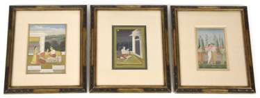 Three Miniature Paintings, Three Miniature Paintings,