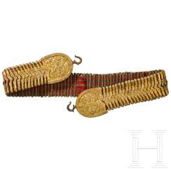 Gilded belt, Ottoman, 18th century Gilded belt, Ottoman, 18th century