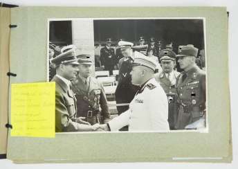 Photo album of a SS-Sturmbannführer and Crime assistant, Ernst Zaske RFSS. Photo album of a SS-Sturmbannführer and Crime assistant, Ernst Zaske RFSS.