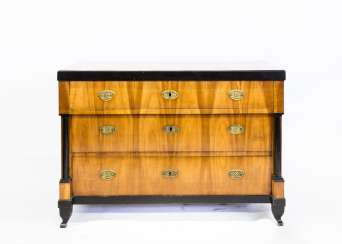 LARGE BIEDERMEIER CHEST OF DRAWERS LARGE BIEDERMEIER CHEST OF DRAWERS