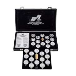 Medals, fine silver, European football championship 1988 in Medals, fine silver, European football championship 1988 in
