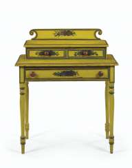 A LATE FEDERAL POLYCHROME-PAINTED DRESSING TABLE A LATE FEDERAL POLYCHROME-PAINTED DRESSING TABLE