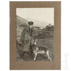 Otto Parschau - photo postcard with original signature Otto Parschau - photo postcard with original signature