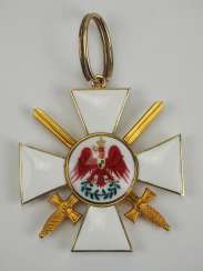 Prussia: Red Eagle Order, 4. Model (1885-1917), 2. Class with swords - Godet. Prussia: Red Eagle Order, 4. Model (1885-1917), 2. Class with swords - Godet.