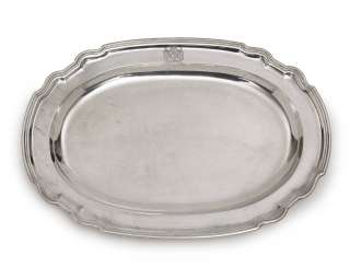 A Pair of oval plates A Pair of oval plates