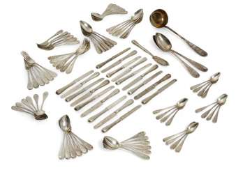 Russian Silver Cutlery Russian Silver Cutlery