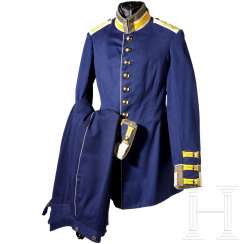 Tabard and trousers of a non-commissioned officer in the III. Sea battalion, around 1900 Tabard and trousers of a non-commissioned officer in the III. Sea battalion, around 1900