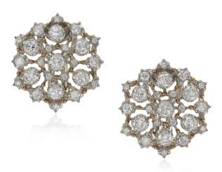BUCCELLATI DIAMOND EARRINGS BUCCELLATI DIAMOND EARRINGS