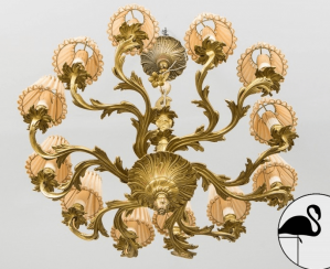 Lamp of the XX century Art Nouveau Lamp of the XX century Art Nouveau