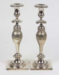 Biedermeier candlesticks pair 1835 Biedermeier candlesticks pair 1835