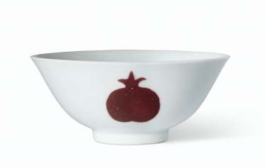 A COPPER-RED-DECORATED 'SANDUO' BOWL A COPPER-RED-DECORATED 'SANDUO' BOWL