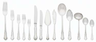 A GERMAN SILVER TABLE SERVICE A GERMAN SILVER TABLE SERVICE