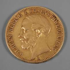 20 Mark Brunswick-Lüneburg 1875 20 Mark Brunswick-Lüneburg 1875