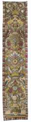 A PAIR OF ITALIAN SILK AND METAL THREAD EMBROIDERED PANELS A PAIR OF ITALIAN SILK AND METAL THREAD EMBROIDERED PANELS