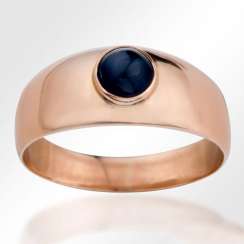 Bague avec saphir naturel Bague avec saphir naturel