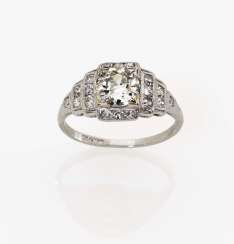 Diamond ring, probably Germany, around 1925 Diamond ring, probably Germany, around 1925