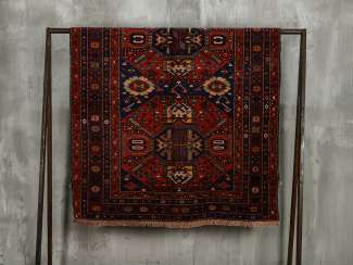Antique Single Sided Pile Rug Antique Single Sided Pile Rug