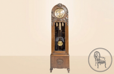 Antique grandfather clock Antique grandfather clock
