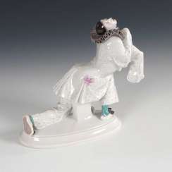 Pierrot, Meissen. Pierrot, Meissen.