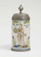 Вальцы кувшин, Байройт, 1761 - 1788, период Пфайффер Пфайффер и наследники Вальцы кувшин, Байройт, 1761 - 1788, период Пфайффер Пфайффер и наследники