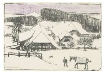 Two graphics of Werner dirt (1910-2003), and Nyffenegger Two graphics of Werner dirt (1910-2003), and Nyffenegger
