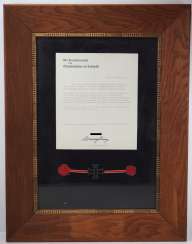 Prussia: Iron Cross, 1914, 1. Class of the Reich Marshal and commander-in-chief of the Luftwaffe, Hermann Göring. Prussia: Iron Cross, 1914, 1. Class of the Reich Marshal and commander-in-chief of the Luftwaffe, Hermann Göring.