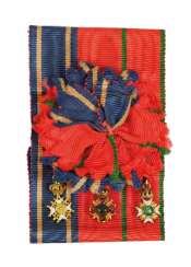 Bavaria: miniature loop of a highly decorated Dutch officer. Bavaria: miniature loop of a highly decorated Dutch officer.