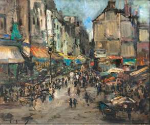 Rue Mouffetard in Paris Rue Mouffetard in Paris