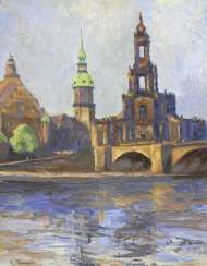 THAMM, Адольф: Дрезден - Hofkirche и замок THAMM, Адольф: Дрезден - Hofkirche и замок