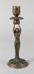 Francis Renaud, a figural candlesticks Francis Renaud, a figural candlesticks