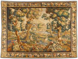 Tapisserie mit Landschaftsdarstellung Tapisserie mit Landschaftsdarstellung