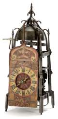 Gotische Eisenräderuhr. Wohl süddeutsch, 16. Jahrhundert Gotische Eisenräderuhr. Wohl süddeutsch, 16. Jahrhundert
